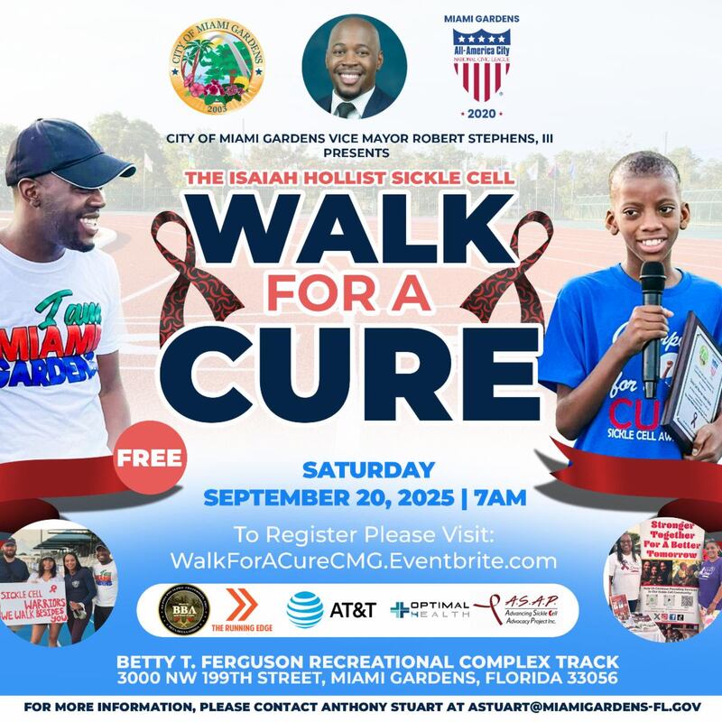 The Isaiah Hollist Sickle Cell Walk for a Cure