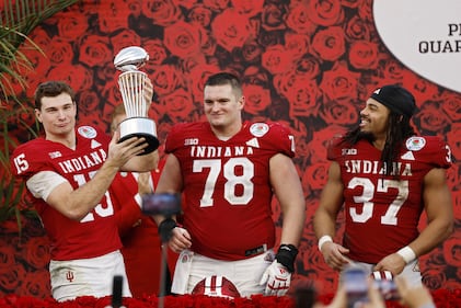 Fernando Mendoza Christopher Columbus High School Indiana University 2026 Rose Bowl Heisman