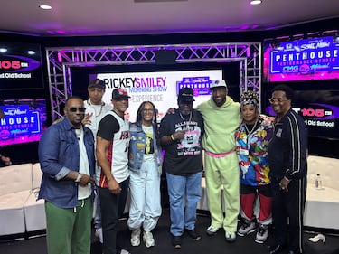 WHQT Hot 105 Rickey Smiley Morning Show Live