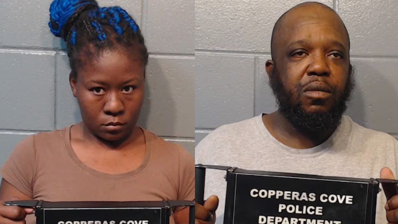 Erica Renee Sanders and Keven Dwayne Adams were arrested by Copperas Cove Police.