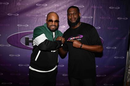 WHQT Hot 105 Hot Live Teddy Riley Honda of South Miami Penthouse Performance Studio at CMG Miami