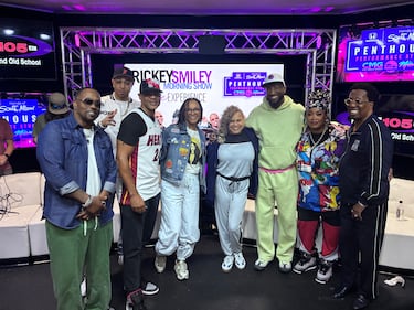 WHQT Hot 105 Rickey Smiley Morning Show Live