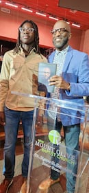 Rickey Smiley Book Tour at New Mount Olive Baptist Church on 12/8/24