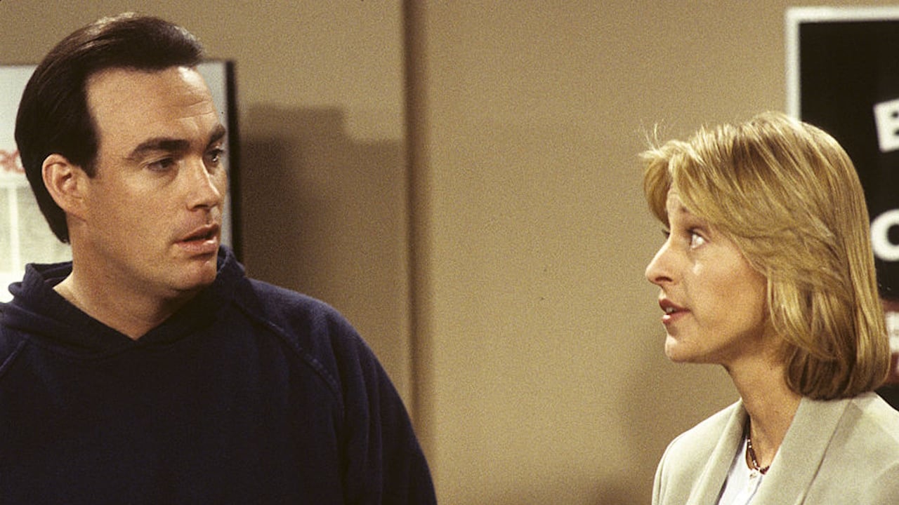 The comedian appeared in an episode with Ellen DeGeneres in her comedy series, "Ellen," in 1994.