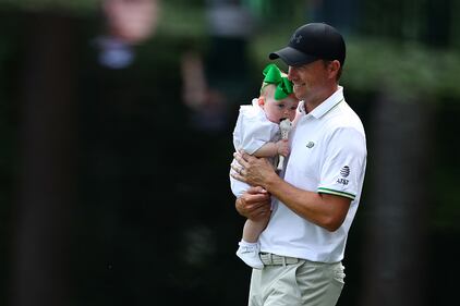People golfing at Augusta National