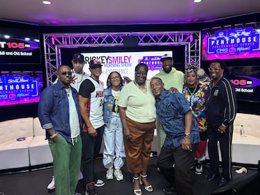 WHQT Hot 105 Rickey Smiley Morning Show Live