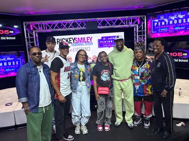 WHQT Hot 105 Rickey Smiley Morning Show Live