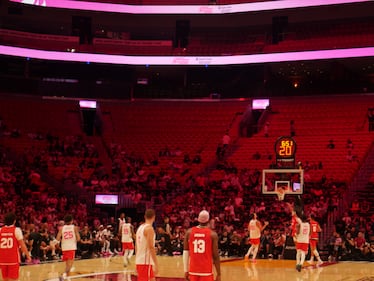 CMG Miami Miami HEAT Red, White, and Pink Game
