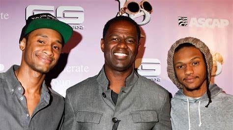 WHQT Hot105 Brian Mcnight and brian mcnight jr and niko mcnight