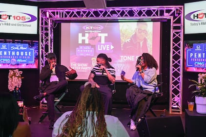 WHQT Hot 105 Hot Live with Tone Stith