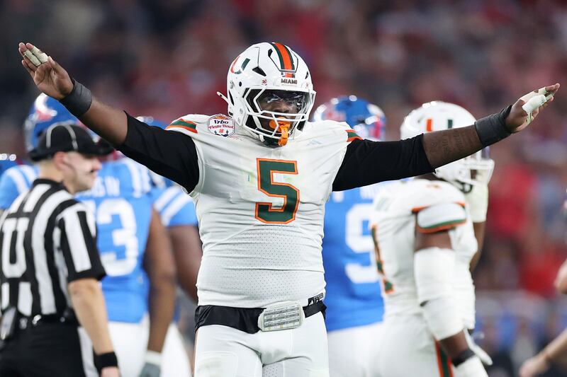 2026 Fiesta Bowl Miami Hurricanes Football Ole Miss Football