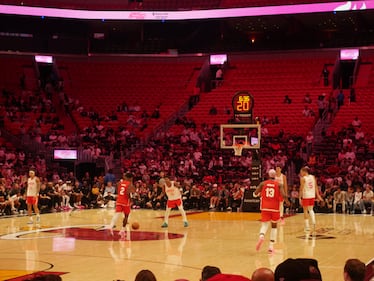 CMG Miami Miami HEAT Red, White, and Pink Game