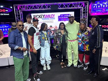 WHQT Hot 105 Rickey Smiley Morning Show Live