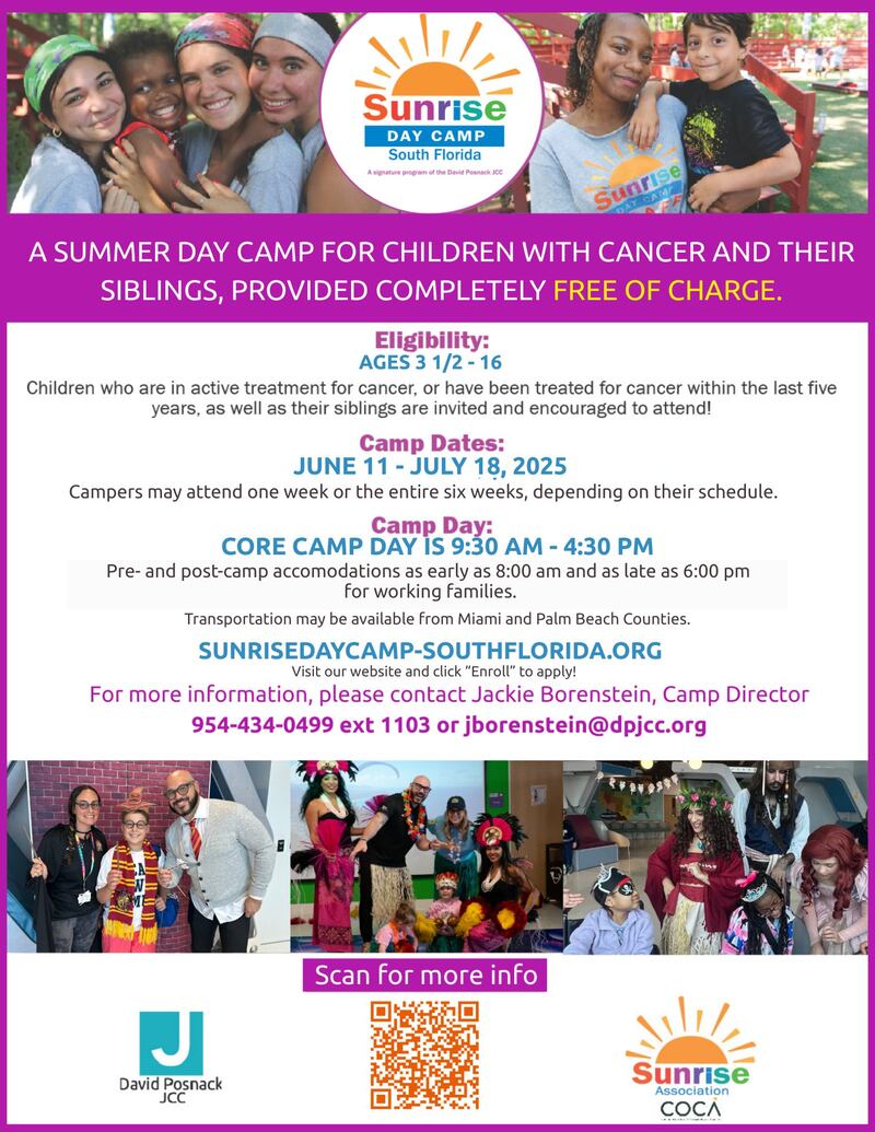 Sunrise Day Camp South Florida