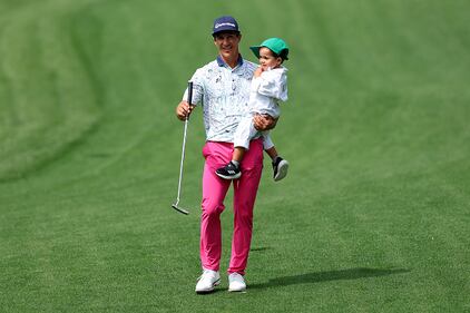 People golfing at Augusta National
