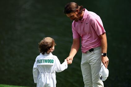 People golfing at Augusta National