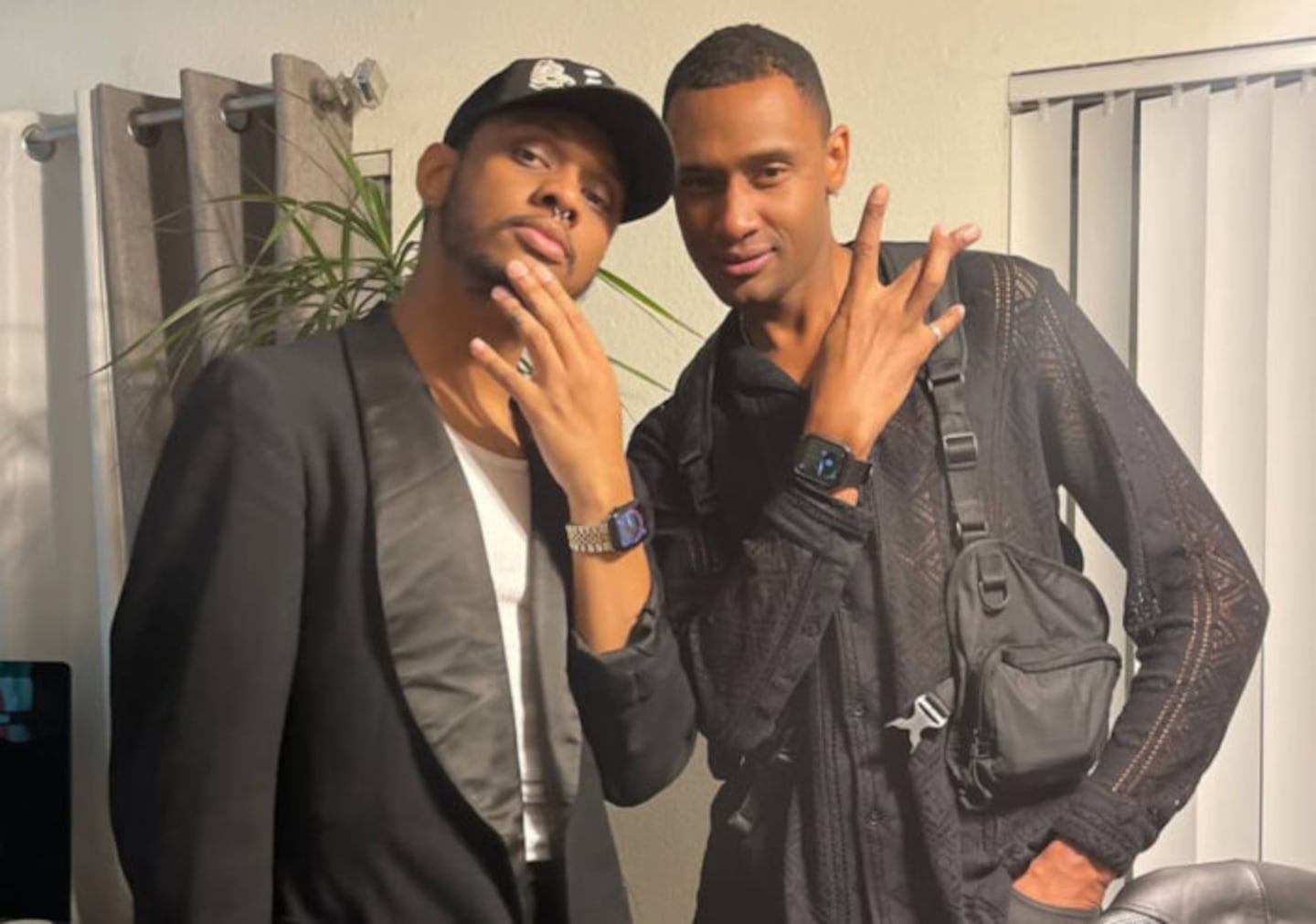 WHQT Hot105 brian mcnight jr and niko mcnight