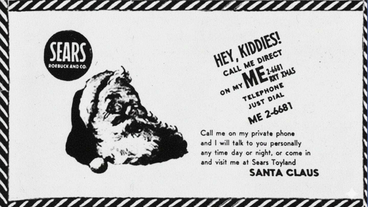 The telephone number was off by one digit. Instead of children calling Santa Claus, they connected with the commander in chief’s operations hotline at the Continental Air Defense Command.