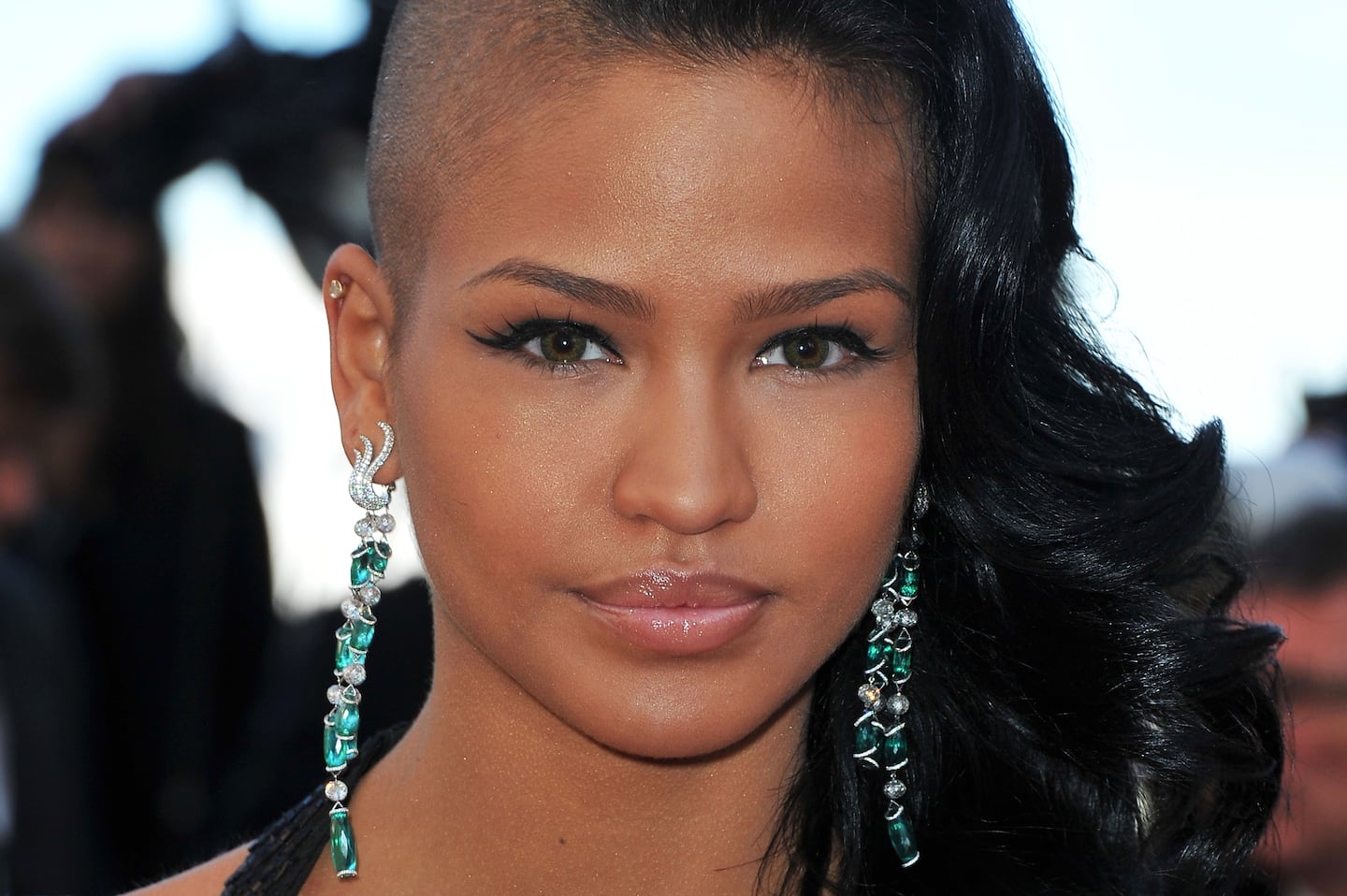 Shaved Head Cassie Diddy Puff Daddy P Diddy